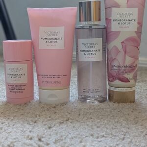 Victoria's Secret Pomegranate & Lotus Pink Collection